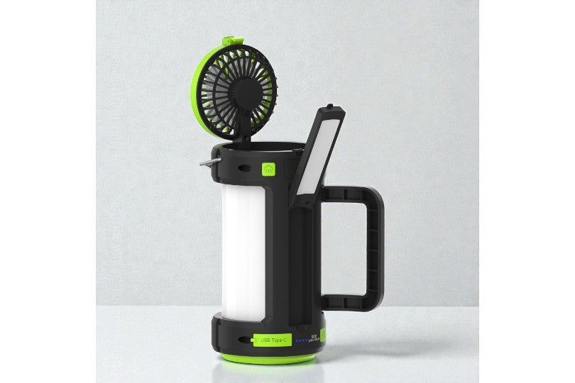 Multi-Function Camping Fan Lamp