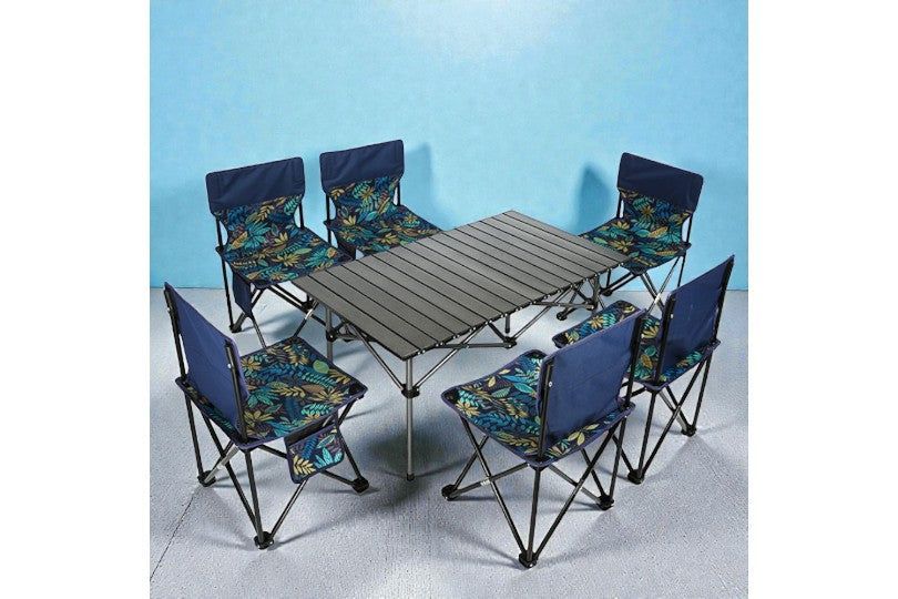 Kids Folding Table & Chairs Set