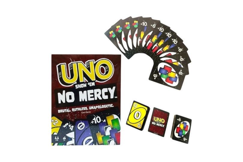UNO No Mercy Edition Card Game 7+ Years