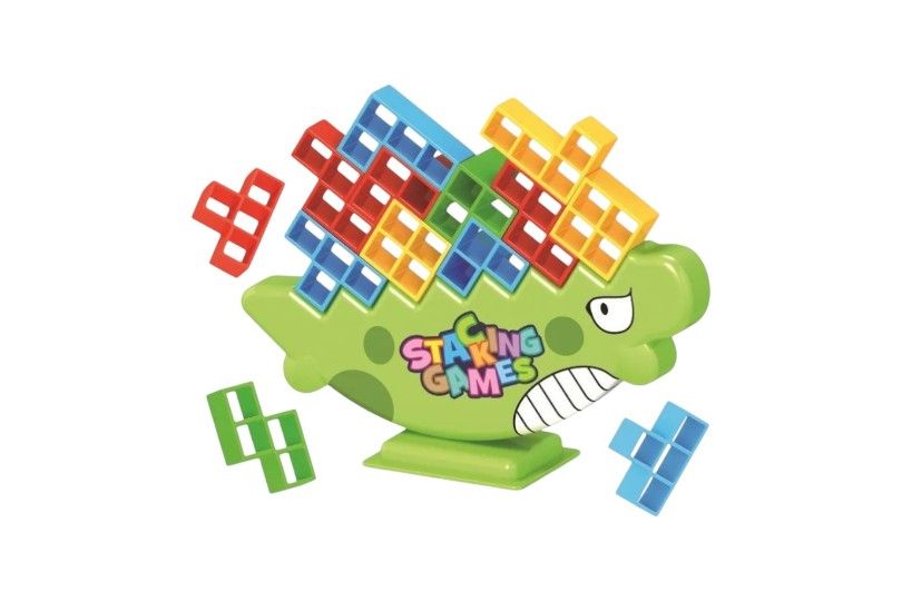 Tower Stacking Building Blocks Game