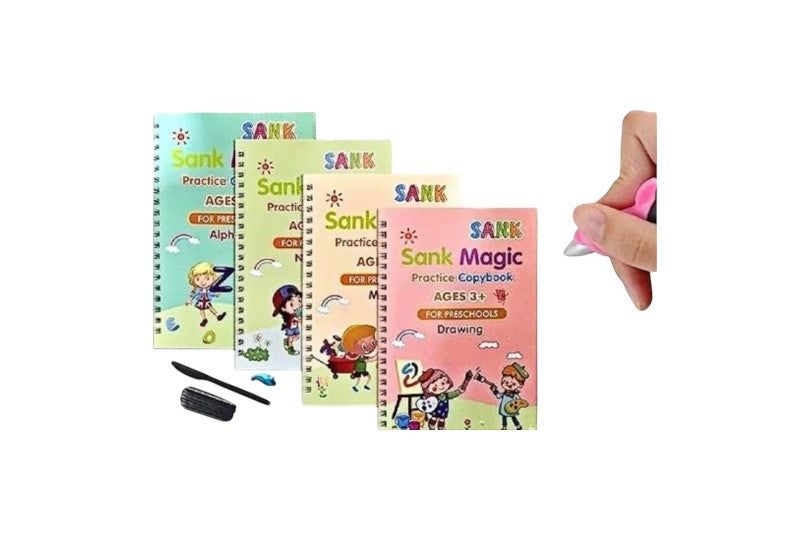 Kids Reusable Practice Copybook for Handwriting