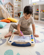 Kids’ Magnetic Drawing Board with Stamps