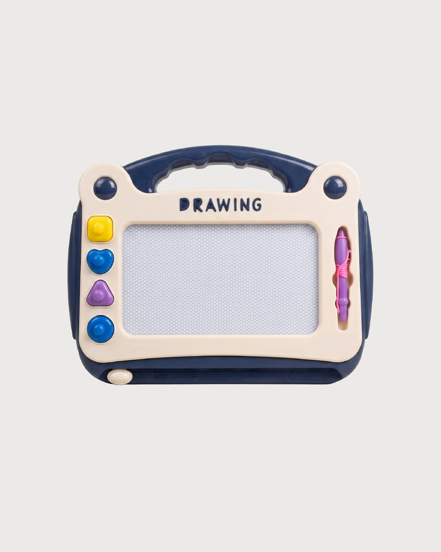 Kids’ Magnetic Drawing Board with Stamps