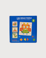 Kids’ Wooden Mosaic Puzzle with Pattern Cards