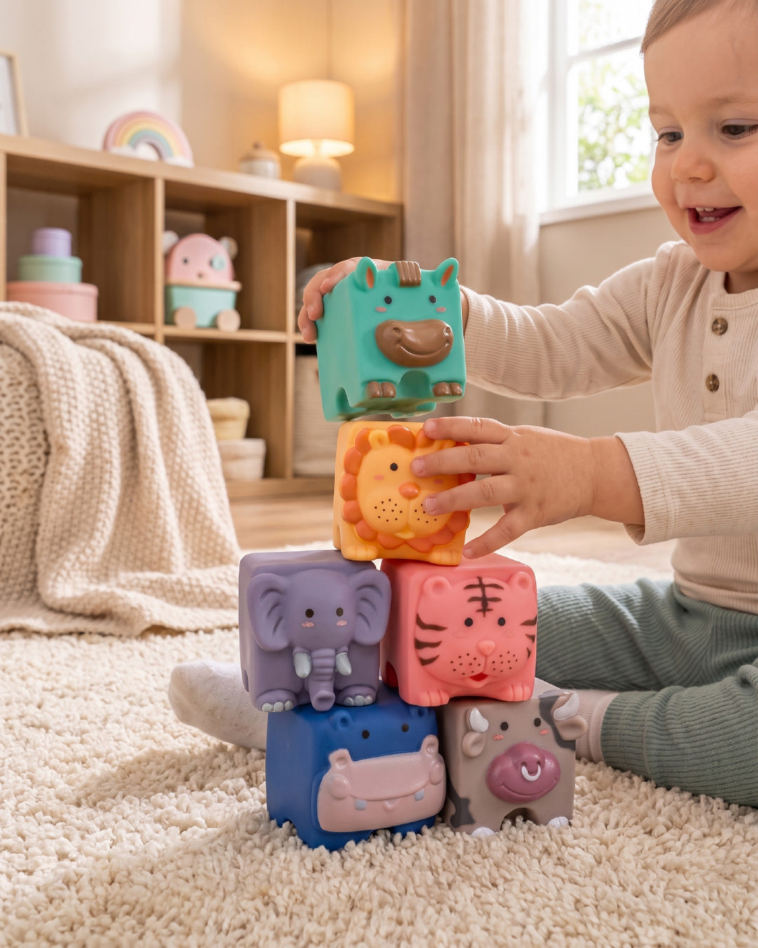 Kids’ Soft Building Blocks