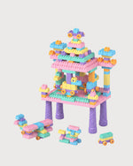 Kids’ Building Blocks Table Set with Storage Box