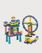 Kids’ Building Blocks Table Set with Storage Box