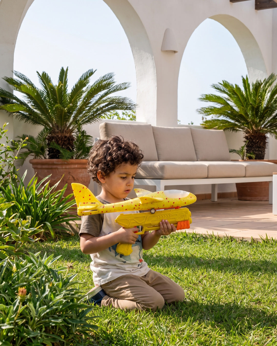 Kids’ Foam Glider Airplane Launcher
