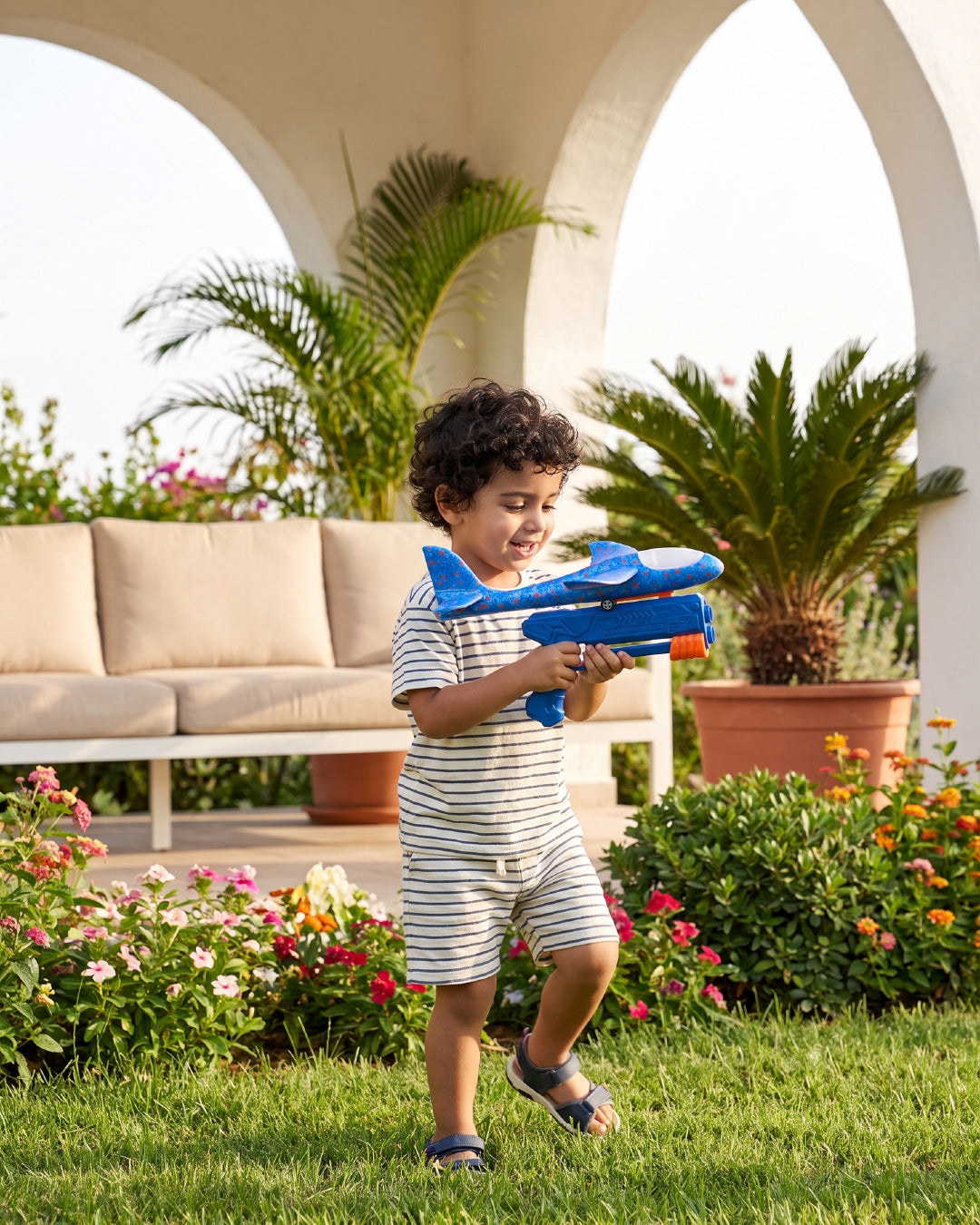 Kids’ Foam Glider Airplane Launcher