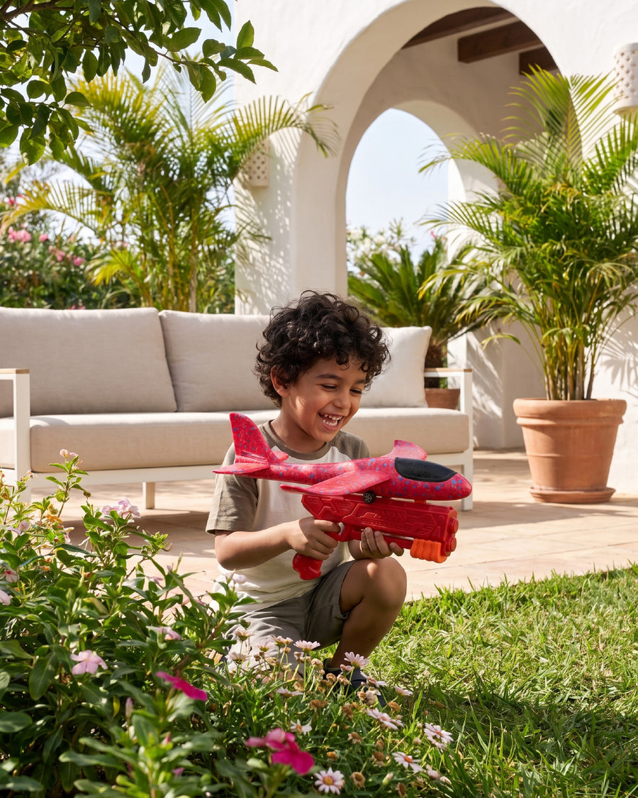 Kids’ Foam Glider Airplane Launcher