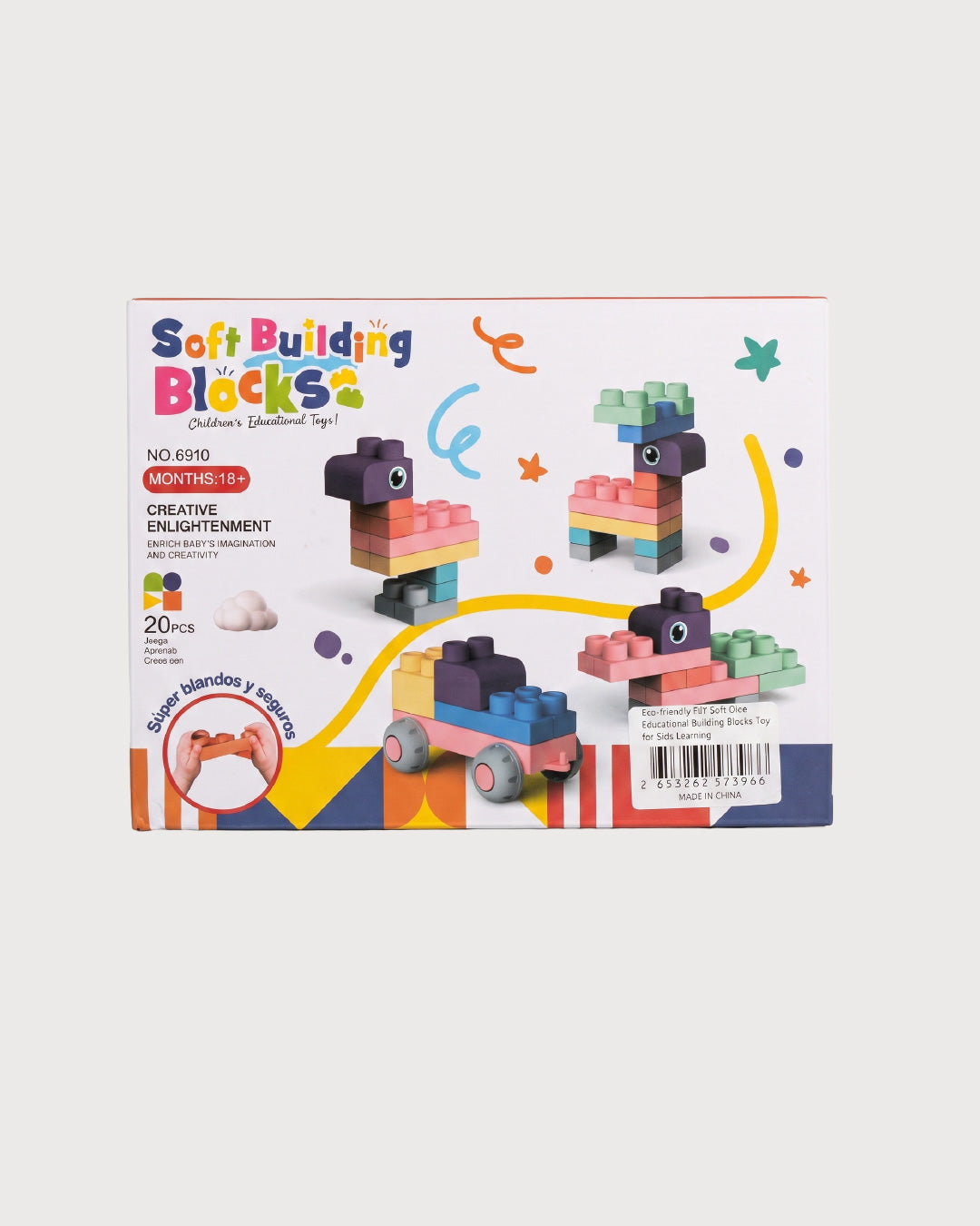 Kids’ Soft Building Blocks Set