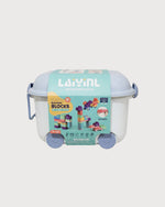 Soft Building Blocks Set with Wheeled Storage Box