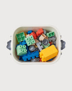 Soft Building Blocks Set with Wheeled Storage Box