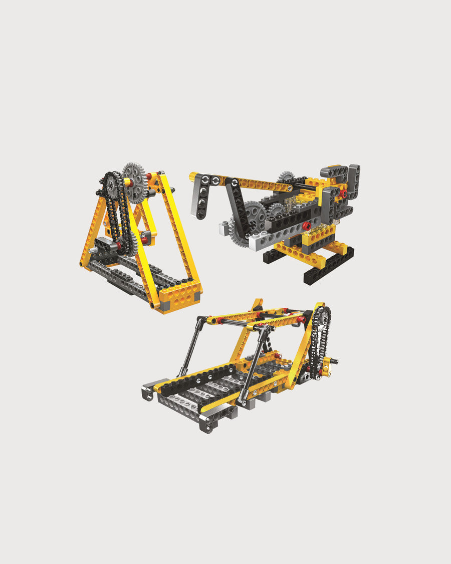 Kids’ Power Machinery Building Set, 4-in-1