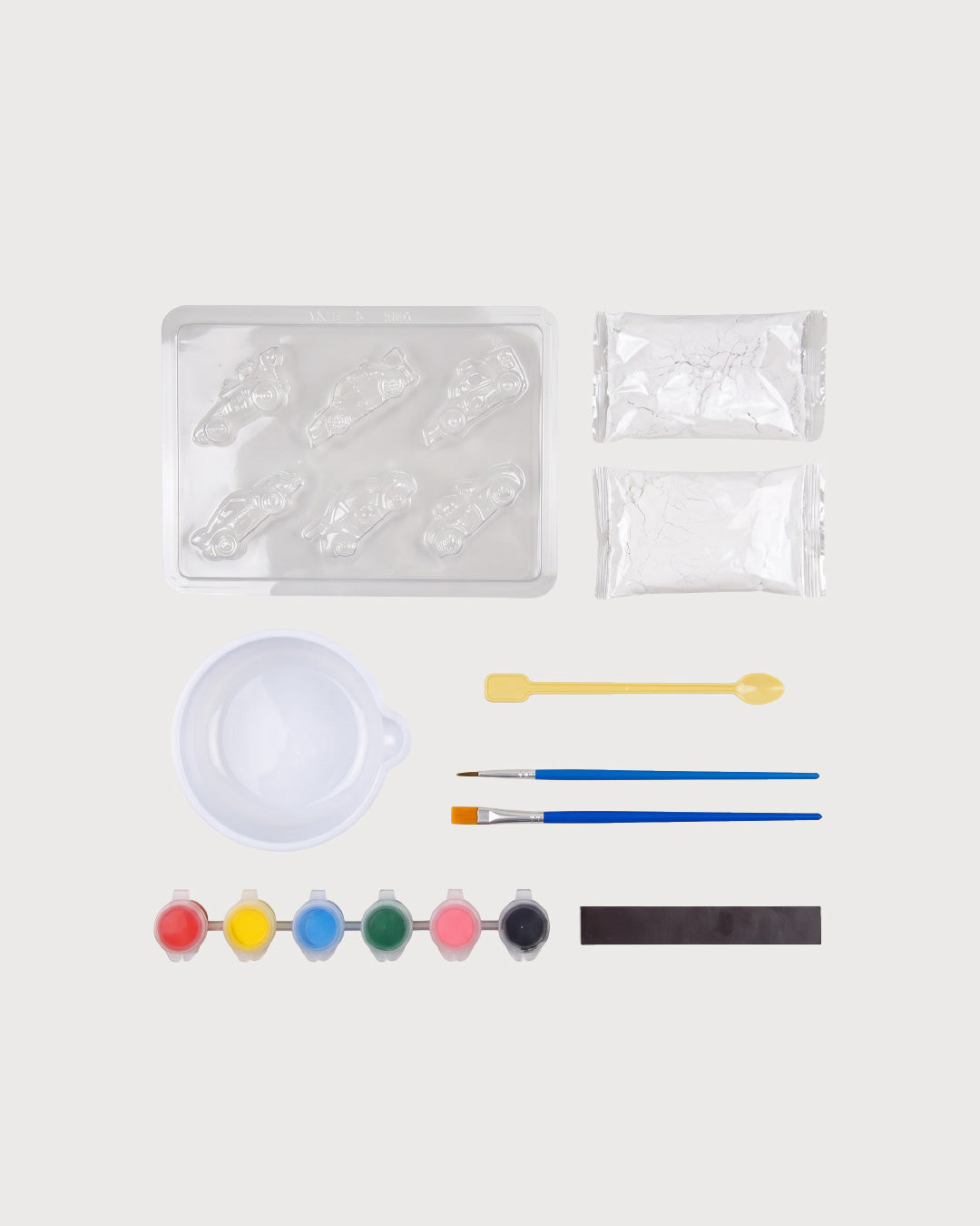 Kids’ Car-Themed Fridge Magnet Plaster Painting Kit