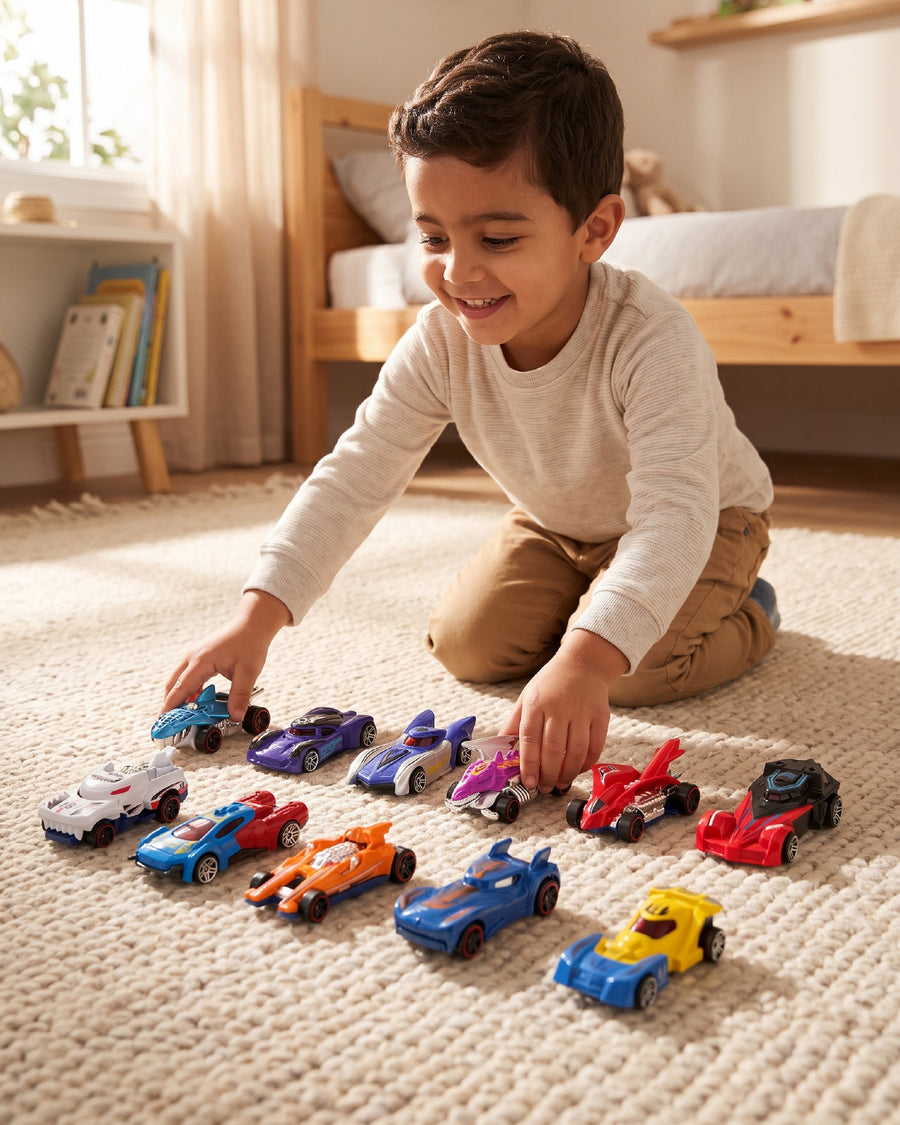 Kids’ Die-Cast Racing Vehicles Set
