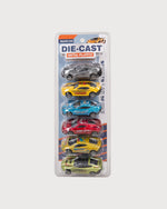 Kids’ Pull-Back Die-Cast Sports Cars Set