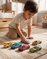 Kids’ Pull-Back Die-Cast Sports Cars Set