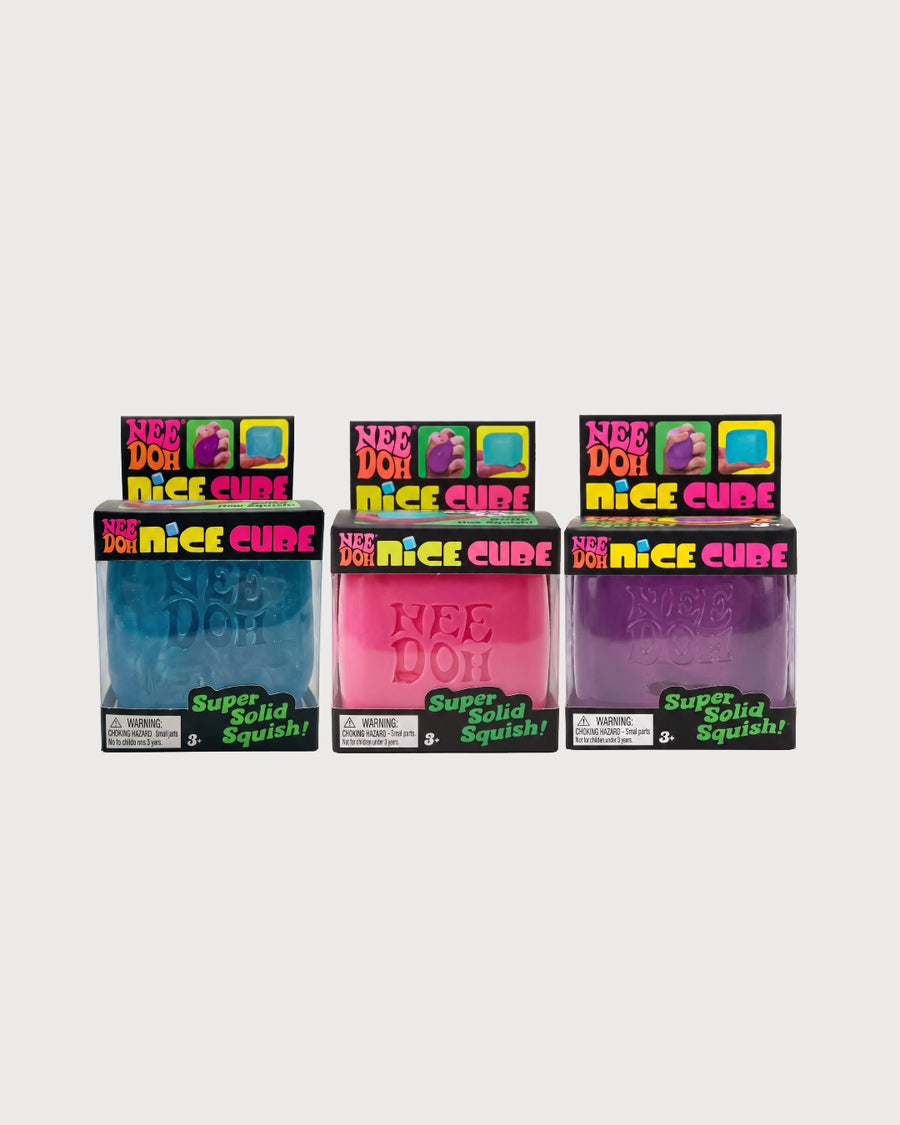 NeeDoh Nice Cube — Sensory Fidget & Stress Relief Toy