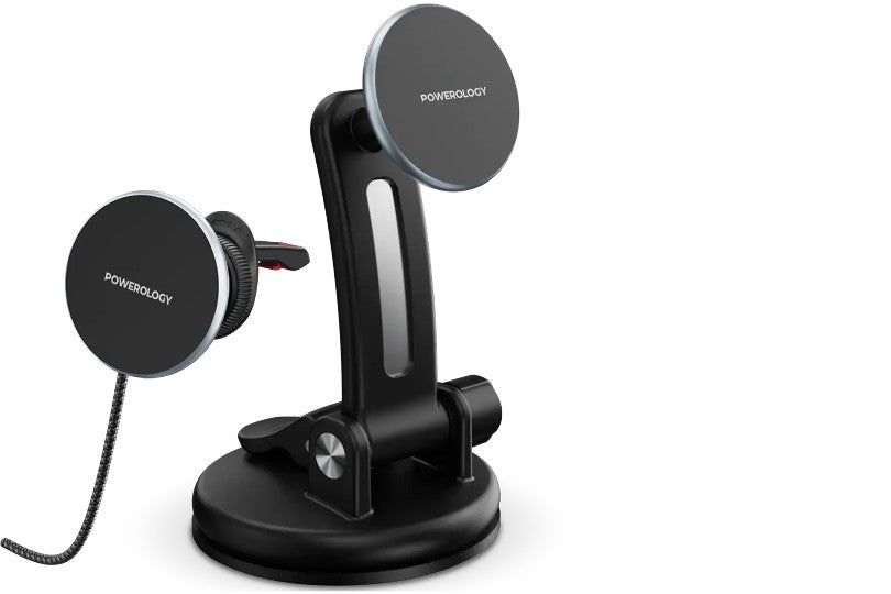 Powerology Airwave Magnetic Wireless Car Charger