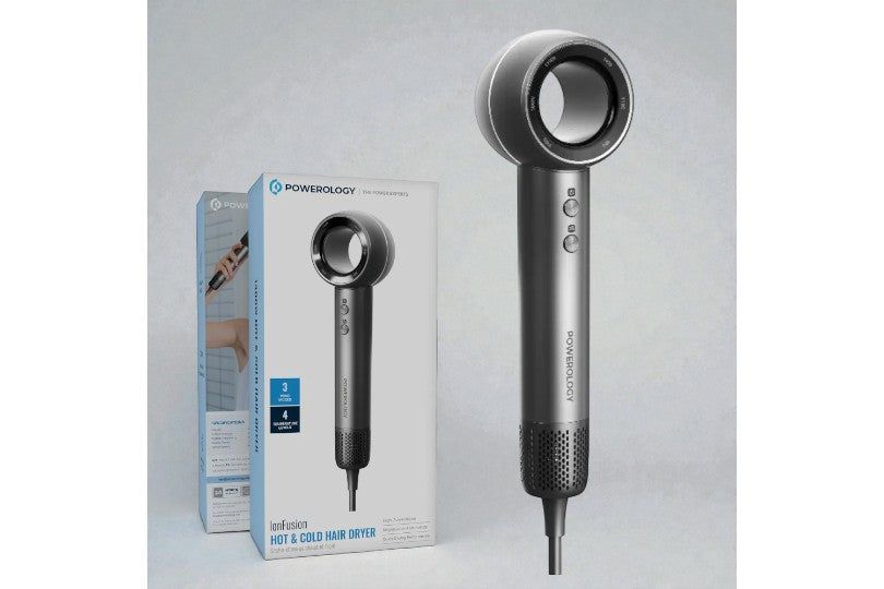 Powerology 1400 W Hot And Cold Air Hair Dryer