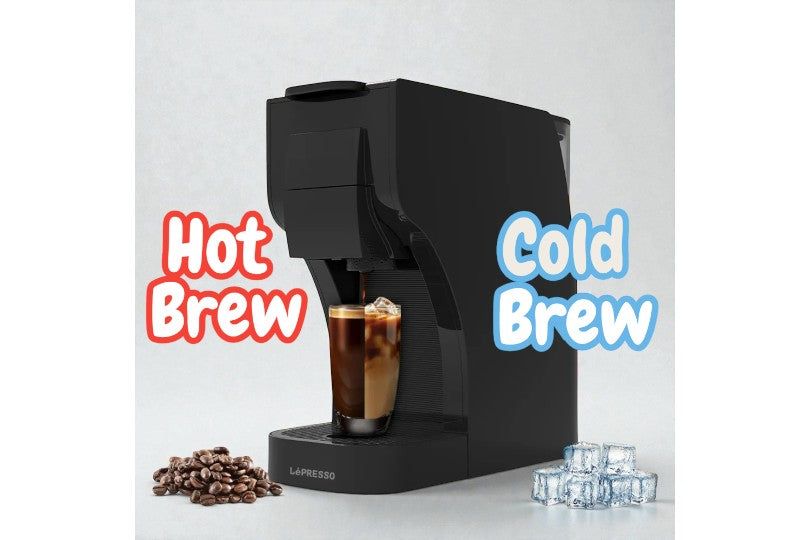 Lepresso 3 In 1 Capsule Coffee Maker With 220V-240V/50-60Hz+Vde Plug