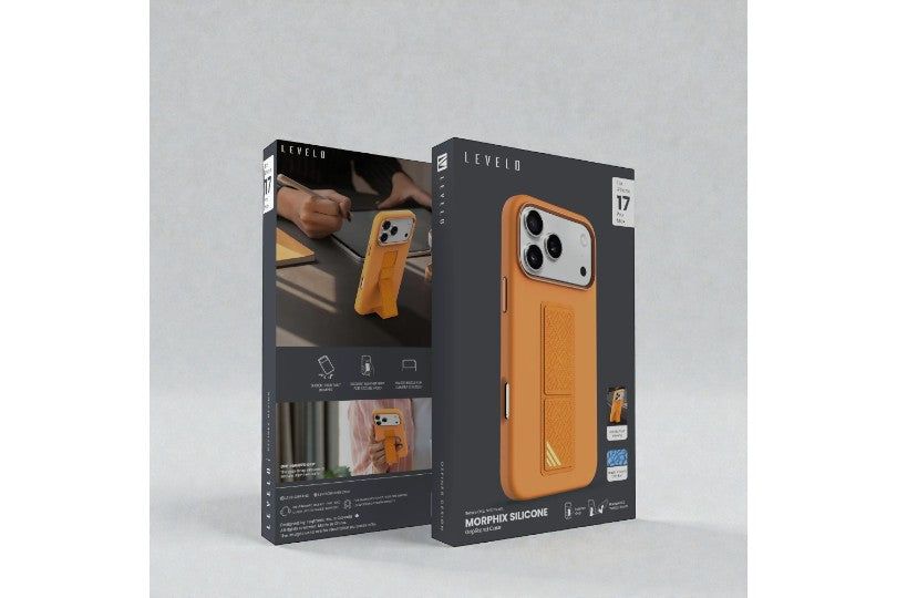 Levelo Morphix Silicone Case With Leather Grip