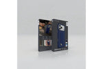 Levelo Morphix Silicone Case With Leather Grip For Iphone 17 Pro Max - Silver