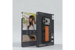 Levelo Morphix Vallo Pu Leather Grip Case For Iphone 17 Pro Max - Onyx Flame
