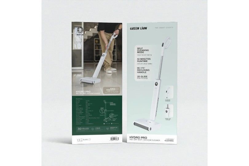 Green Lion Hydro Pro - Wet Dry Mop | Vacuum Cleaner
