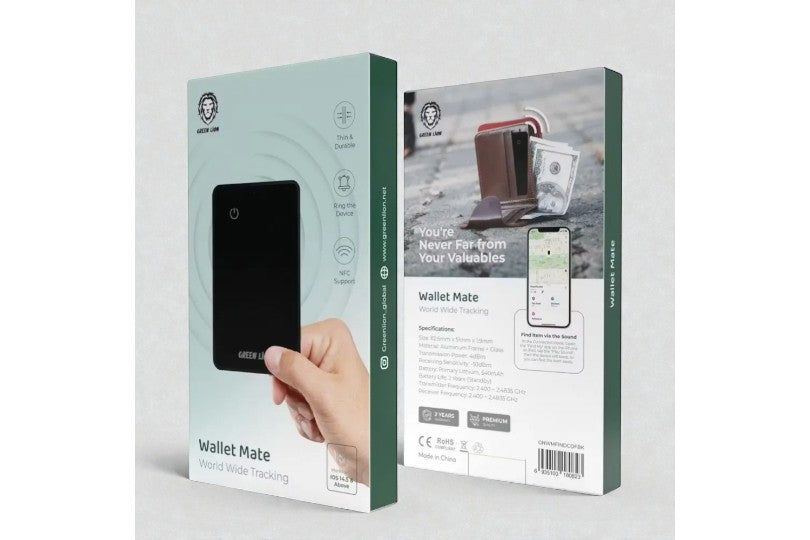 Green Lion Wallet Mate Card Finder
