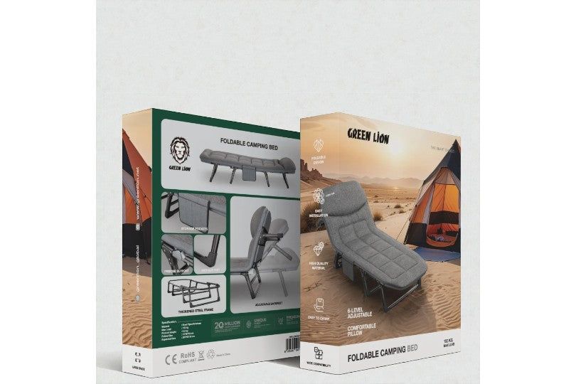 Green Lion Foldable Camping Bed