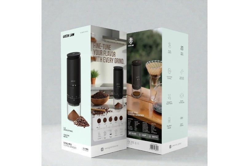 Green Lion Grind Pro Coffee Grinder-Rechargeable