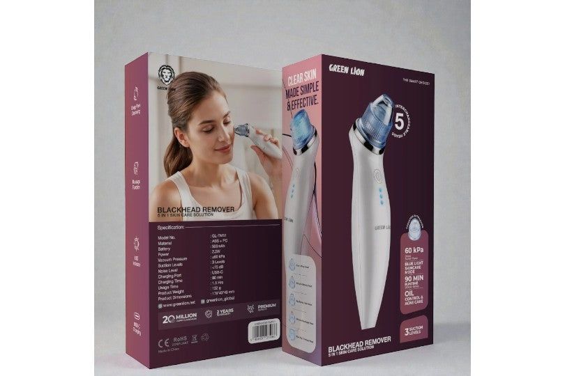 Green Lion Blackhead Remover 5 In 1 Skin Care Solution