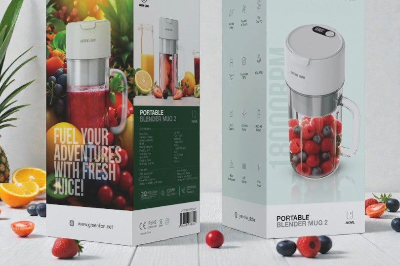 Green Lion Portable Blender Mug 2