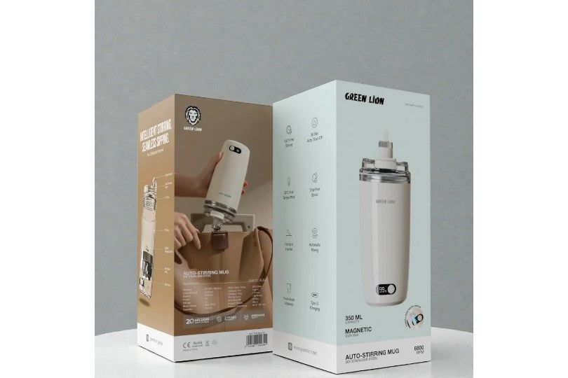 Green Lion Auto-Stirring Mug 350Ml