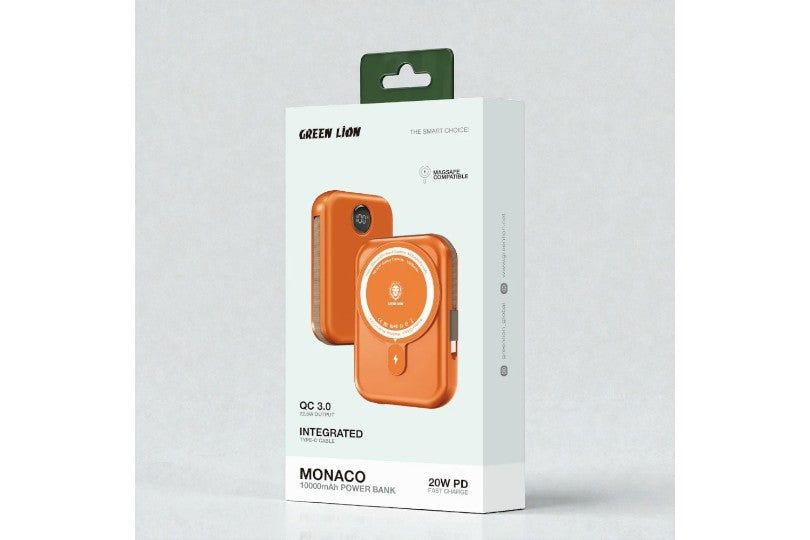 Green Lion 10000Mah Monaco Magsafe Power Bank