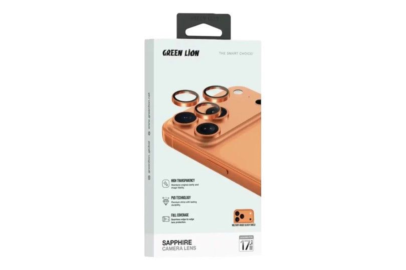 Green Lion Sapphire Camera Lens - Orange Aluminum Pro & Promax
