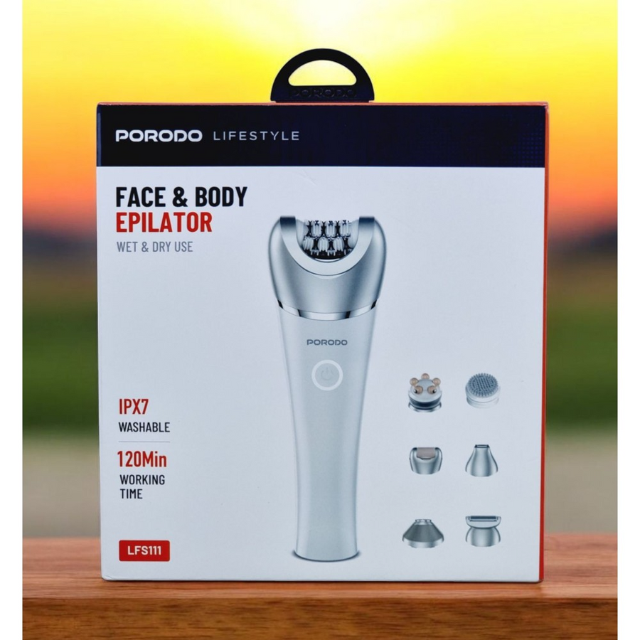 Porodo Lifestyle Face & Body Epilator
