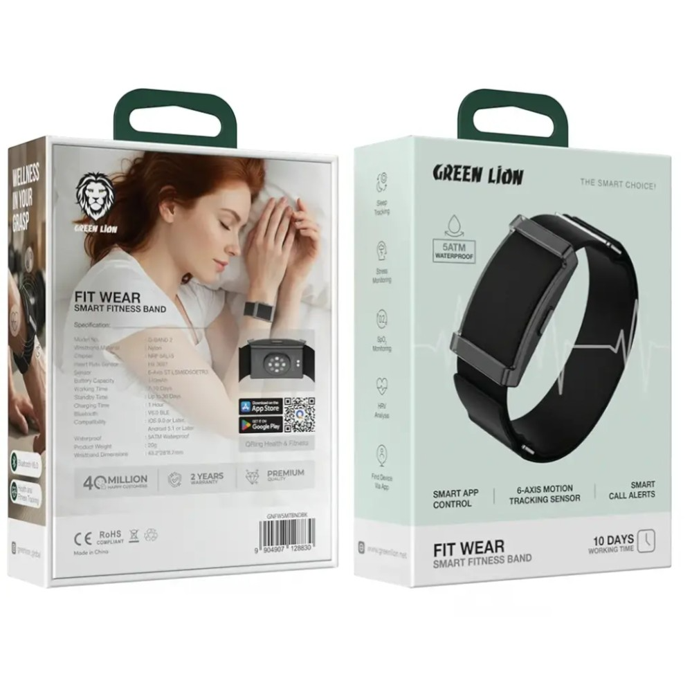 Green Lion FIT WEAR Smart Fitness Band
