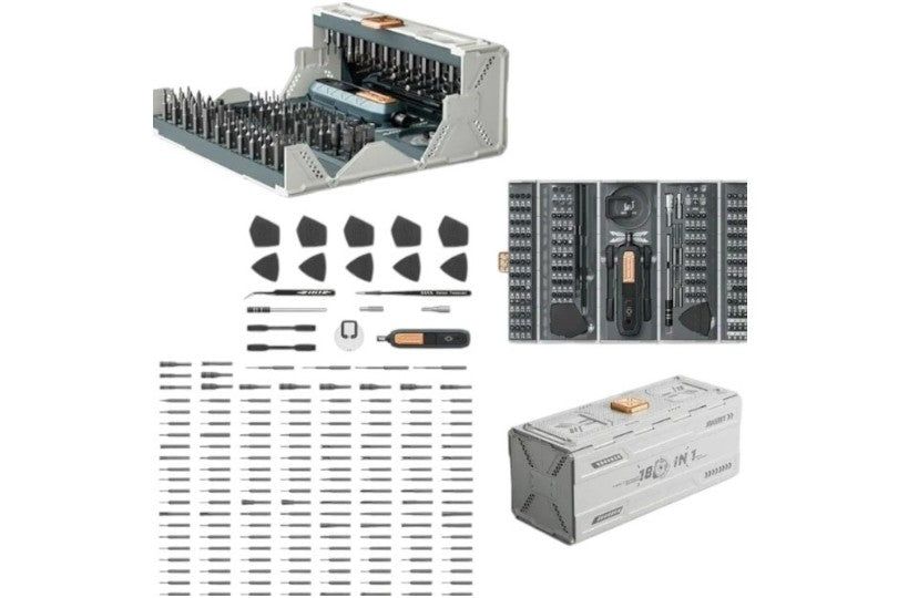 Multifunctional Precision Screwdriver Tool Set, 180 In 1