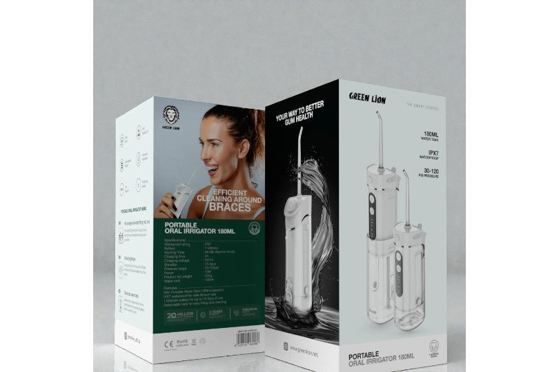 Green Lion Portable Oral Irrigator 180 Ml