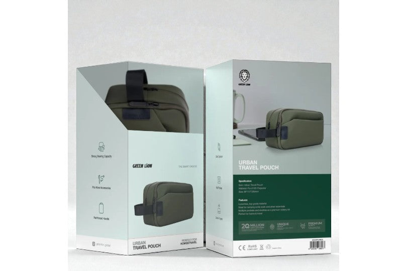 Green Lion Urban Travel Pouch