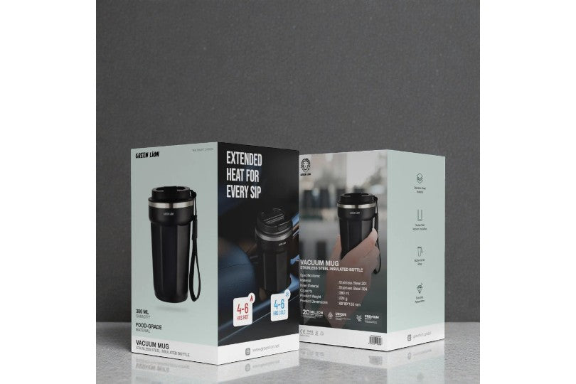 Green Lion Vacuum Mug 380 Ml