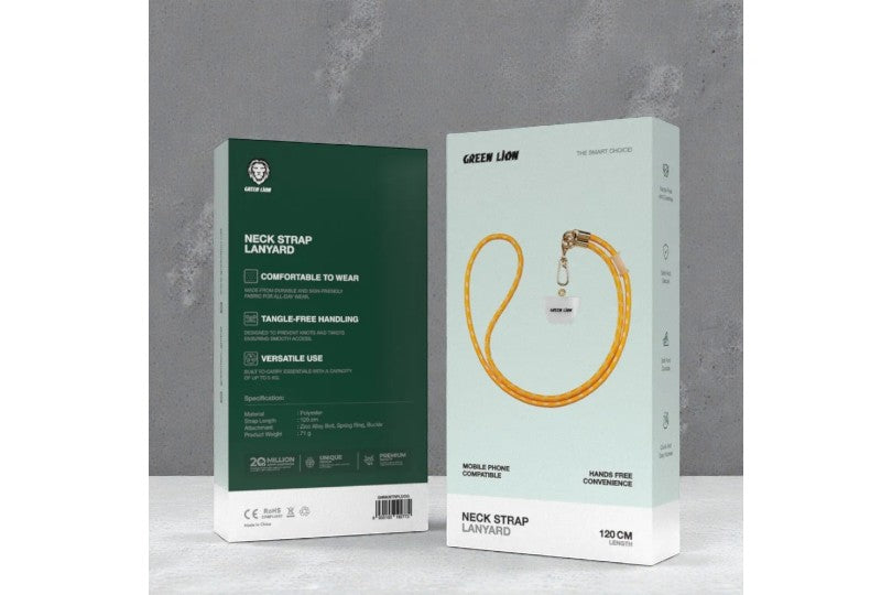 Green Lion Neck Strap Lanyard