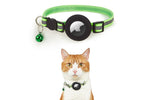 Cat Collar With Bell And Airtag Holder