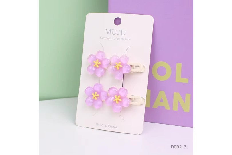 Flower Hair Clips