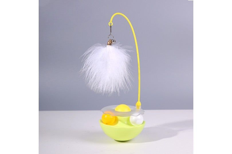 Interactive Feather Toy for Cats