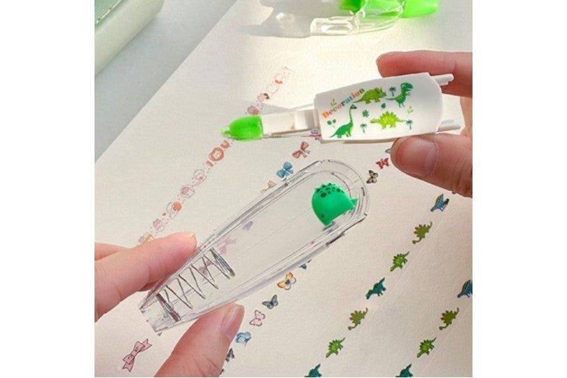 Patterned Adhesive Tape Green