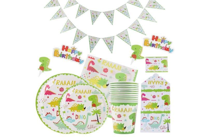 Dinosaur Party Decoration Set